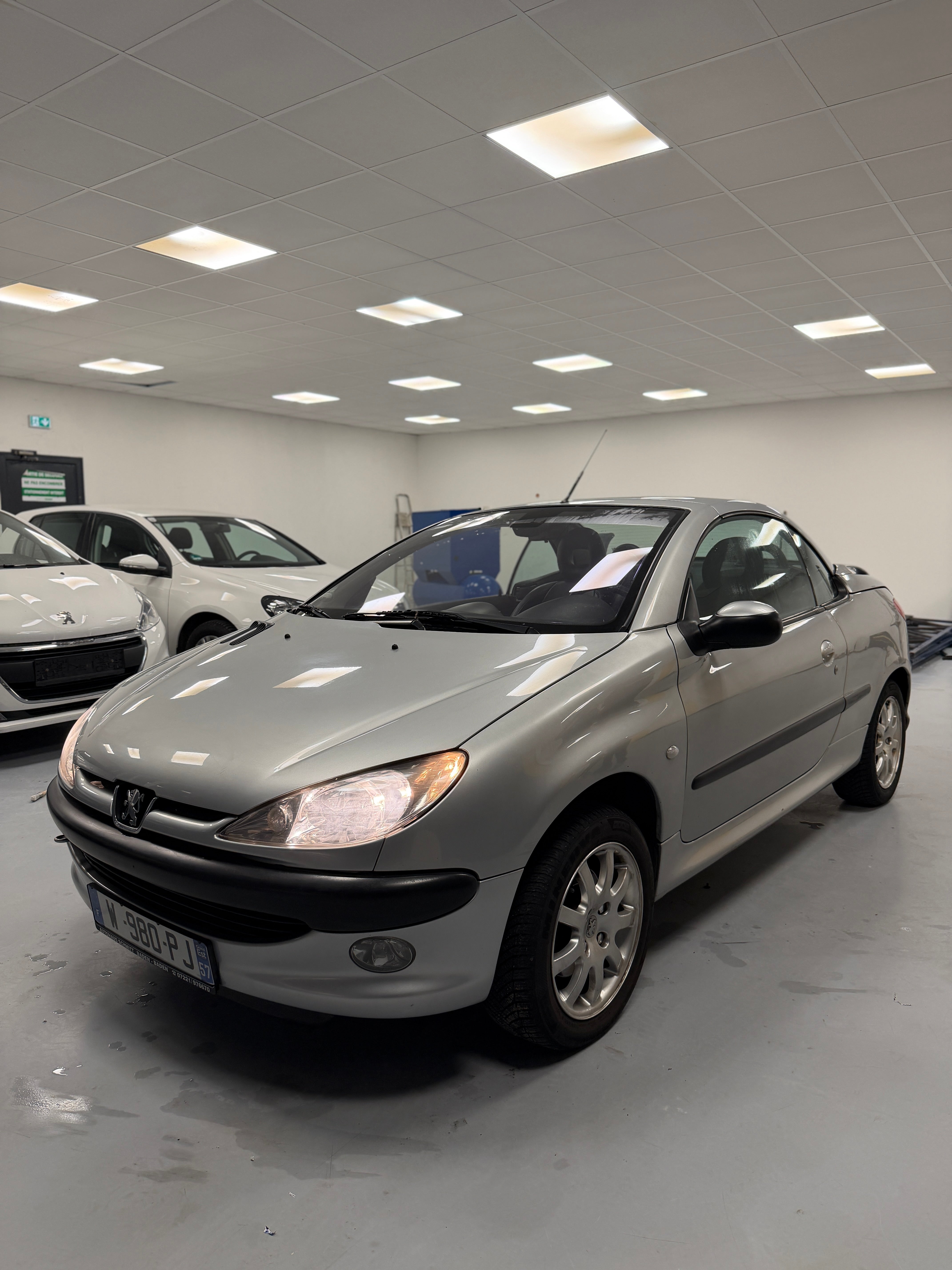 Peugeot 206 CC 1.6 Essence – Cabriolet – 2002 – Toit rigide escamotable