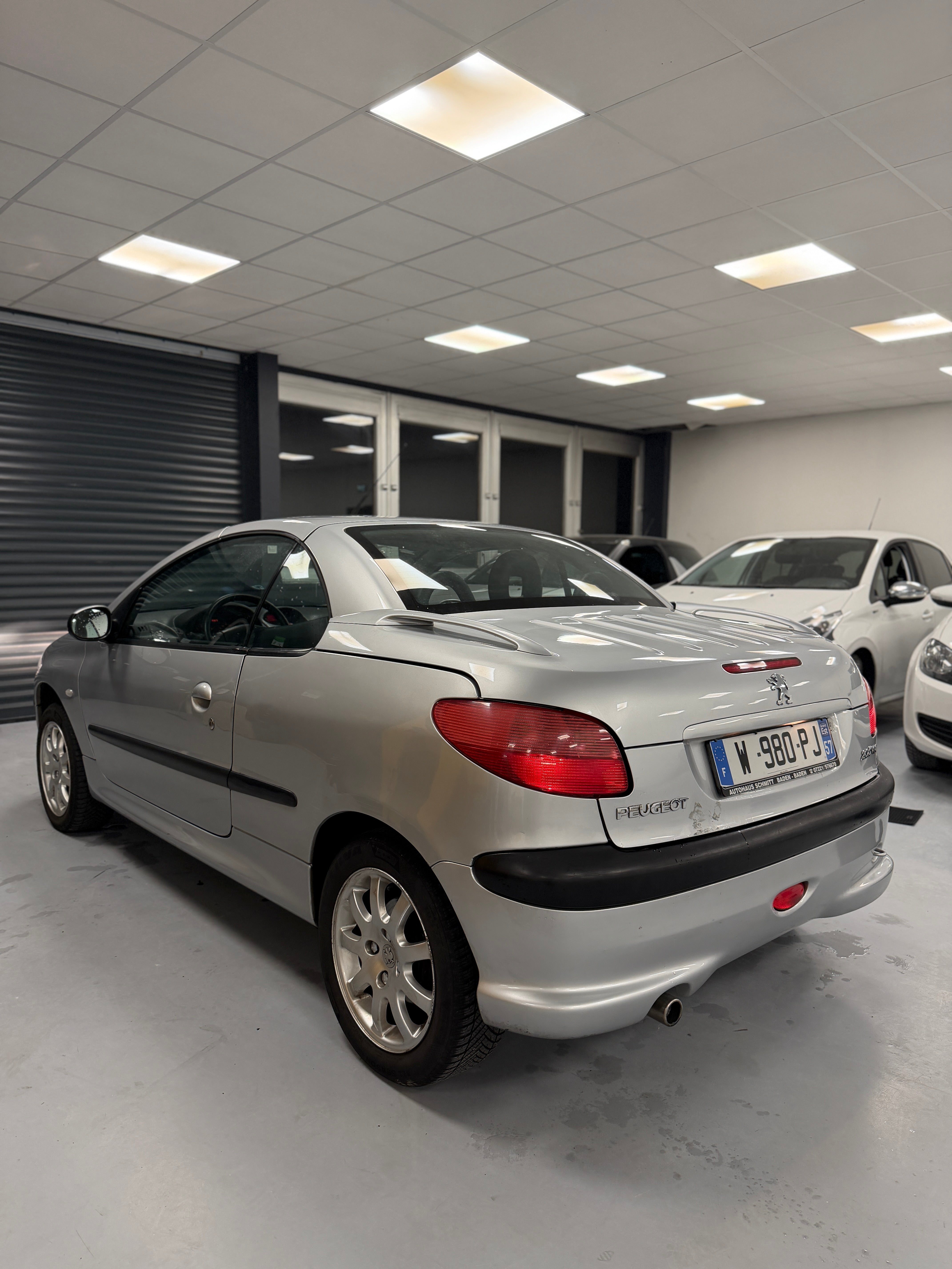 Peugeot 206 CC 1.6 Essence – Cabriolet – 2002 – Toit rigide escamotable