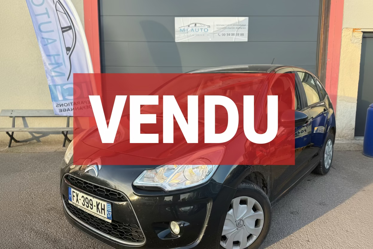 🚗 Citroën C3 1.6 HDI 92 CH – 2011