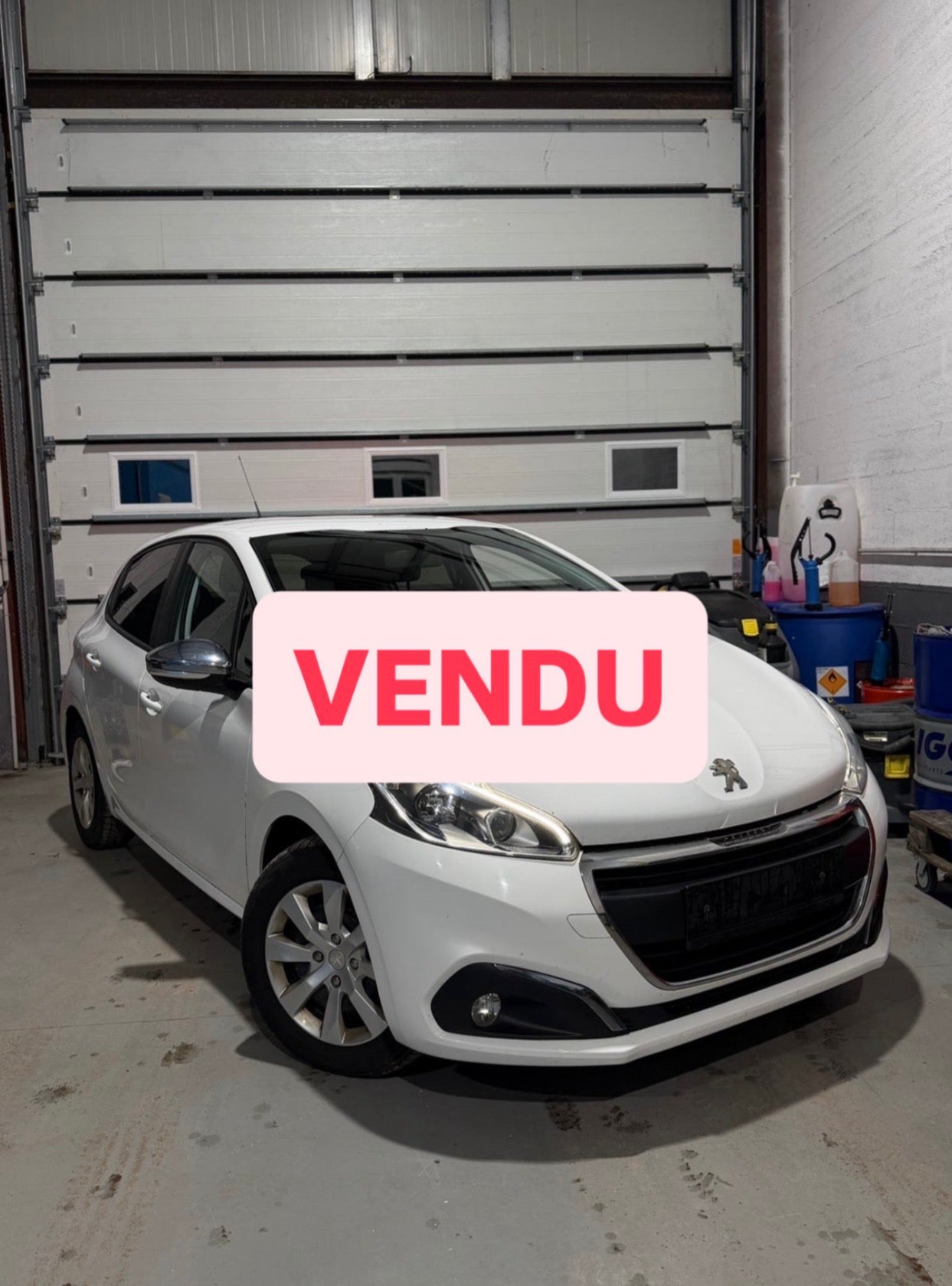 Peugeot 208 1.6 BlueHDi 100ch – 2016 – Diesel – Économique et fiable